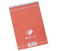 Bloc spirales sténo A5 14,8 x 21 cm blanc ligné 90 feuilles