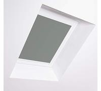 Bloc Stores pour fenêtre de Toit Velux Cadre en Aluminium Blanc occultant en étain UK4