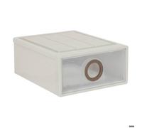 Paris Prix – Tiroir rigide empilable Tide'n Stak 16 L Beige
