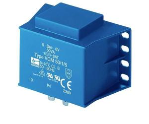 Bloc VCM 36/2/9 transformateur d'impression 1 x 230V 2 x 9 V/AC 36 VA 4A