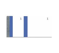 Bloc vendeur 100 feuillets 60x135 mm Bleu