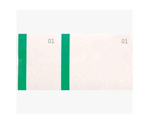 Bloc vendeur 100 feuillets vert - 60 x135 mm