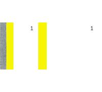 EXACOMPTA Bloc vendeur à bande couleur 100 feuillets double numérotage - Format 6 ,6x13,5 cm - Jaune