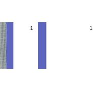 Bloc vendeur, dimensions: (L)135 x (H)60 mm, bleu
