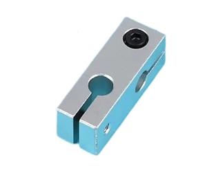 Bloc Vertical De Serrage D'axe Optique 4 Pièces | Bloc de serrage vertical en aluminium, support de tube en acier croisé, support d'axe optique(Diff 6x8mm)