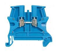 bloc viking 3 - 1 jonction - 1 entrée / 1 sortie - 10 mm² - bleu - a vis