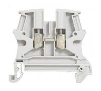 bloc viking 3 - 1 jonction - 1 entrée / 1 sortie - 2.5 mm² - gris - a vis