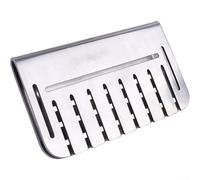 Blocage de graisse pour plaque de cuisson - Bouchon de vidange en maille pour grille de cuisson plate en fonte 11,9 x 6,6 cm