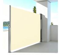 Blocage Du Séparateur De Confidentialité Extérieur, Pare-vent Rétractable | Auvent De Protection Autoportant, Avec Support Métallique Robuste, For Piscine(Beige,1.8x3m/6x10ft)