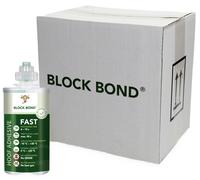 BLOCK BOND Colle uréthane FAST 10x 200 ml L'original en paquet de 10