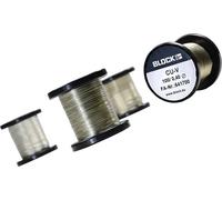 BLOCK Fil de cuivre Ø extérieur (sans vernis isolant): 0.40 mm 71 m 0.10 kg