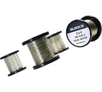 BLOCK Fil de cuivre Ø extérieur (sans vernis isolant): 0.80 mm 17 m 0.10 kg