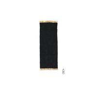 Block Tapis de Passage 200x80 cm Noir/ Naturel
