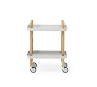 Block Trolley Gris Clair/Bois de Frêne