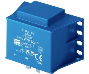 BLOCK VCM 25/1/9 Transformateur pour circuits imprimés 1 x 230 V 1 x 9 V/AC 25 VA 2.77 A