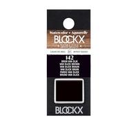 BLOCKX 41142BXC Semi-transp Aquarelle Extra-fine Brun Van Dijk 1/2 godet