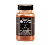 BLOCKX - 51003BXC - Pigment poudre - Terre de Sienne brulé - PBr7 - Pot