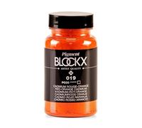 BLOCKX - 51019BXC - Pigment poudre - Cadmium rouge orange - PO20 - Pot