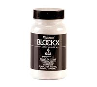 BLOCKX - 51023BXC - Pigment poudre - Blanc de titane - PW6 - Pot