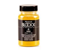 Pigment en poudre - Jaune de cadmium clair - 33 - Blockx - Pot de 100g
