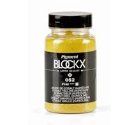 BLOCKX 51052BXC - Pigment poudre - Jaune de cobalt (Auréolin) - PY40 - Pot