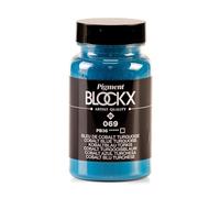 BLOCKX - 51069BXC - Pigment poudre - Bleu de cobalt turquoise - PB36 - Pot