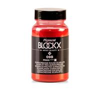 BLOCKX 51098BXC Pigment poudre Quinacridone rouge écarlate PR209 Pot