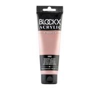 Peinture acrylique fine tube 120ml - Or Rose métallisé