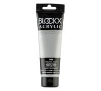 Peinture acrylique fine tube 120ml - Argent métallisé