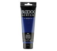 Blockx 60244BXC Acrylique Fine Semi-transparente et Satinée - Bleu BLOCKX PB 15:1 - 120ml