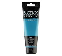 Blockx 60280BXC Acrylique Fine Opaque et Satinée - Bleu turquoise PW 6 /PB 15:3/PG 7 - 120ml