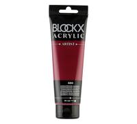 Blockx 60460BXC Acrylique Fine Semi-opaque et Satinée - Quinacridone magenta PR122 - 120ml