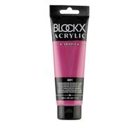 Blockx 60461BXC Acrylique Fine Opaque et Satinée - Quinacridone magenta clair PW 6/PR 122 - 120ml