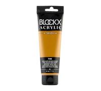 Blockx 60746BXC Acrylique Fine Opaque et Satinée - Ocre jaune (nuance rouge) PY 42 - 120ml