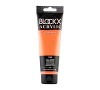 Peinture acrylique fine tube 120ml - Orange fluo