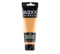 Peinture acrylique fine tube 120ml - Jaune-orange nacré