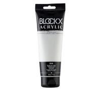 Blockx 61010BXC - Acrylique Fine Opaque et Satinée - Blanc de Titane PW 6 - 250ml