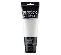 Peinture acrylique fine tube 250ml - Blanc nacré