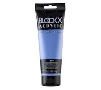 Blockx 61257BXC Acrylique Fine Opaque et Satinée - Bleu outremer clair PW 6/PB 29 - 250ml