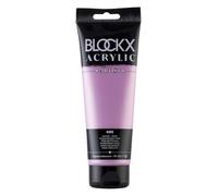 Blockx 61495BXC Acrylique Fine Semi-opaque et Satinée - Nacré - Rose Pigment iridescent/PR 122 - 250ml