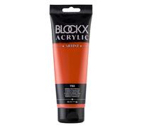 Blockx 61753BXC Acrylique Fine Semi-opaque et Satinée - Vermillon Pyrrolo PO 73 - 250ml