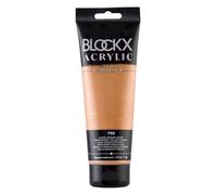 Peinture acrylique fine tube 250ml - Jaune-orange nacré
