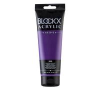 Blockx 61906BXC Acrylique Fine Opaque et Satinée - Pourpre brillant PW 6/PV 19/PV 23 - 250ml