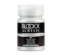 Peinture acrylique fine pot 500ml - Argent métallisé