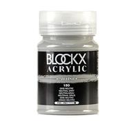 Blockx 65150BXC - Acrylique Fine Opaque et Satinée - Gris neutre PW 6/PBI 7 - Pot 500ml