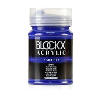 Peinture acrylique fine pot 500ml - Bleu blockx