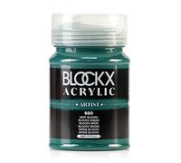 Peinture acrylique fine pot 500ml - Vert blockx