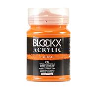 Peinture acrylique fine pot 500ml - Vermillon pyrrolo