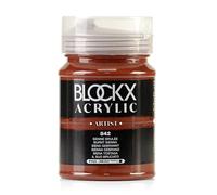 Peinture acrylique fine pot 500ml - Sienne brûlée
