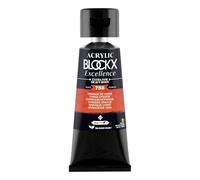 BLOCKX 71758BXC Semi-opaque - Acrylique Extra-fine Orange de Chine 75ml